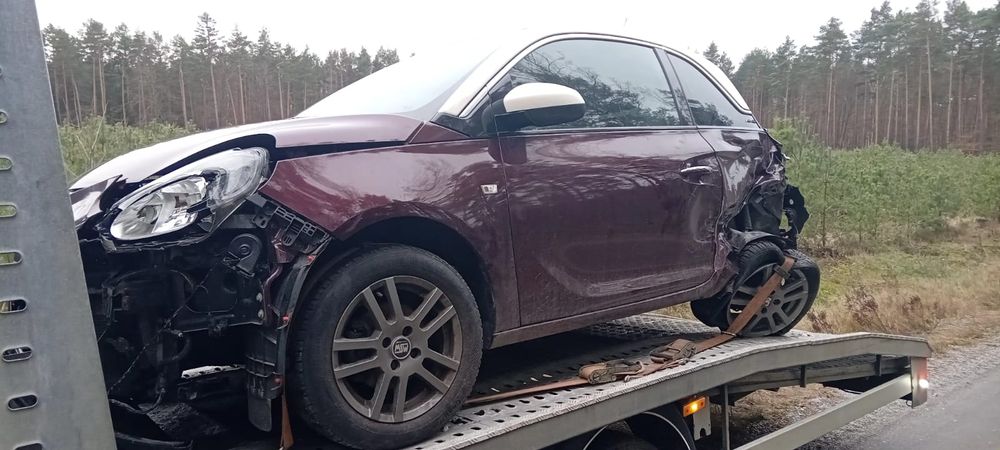 OPEL ADAM zderzak klapa błotnik drzwi z50n