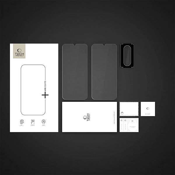 Szkło Hartowane Tech-Protect Glass Set+ Galaxy A26/5G Clear