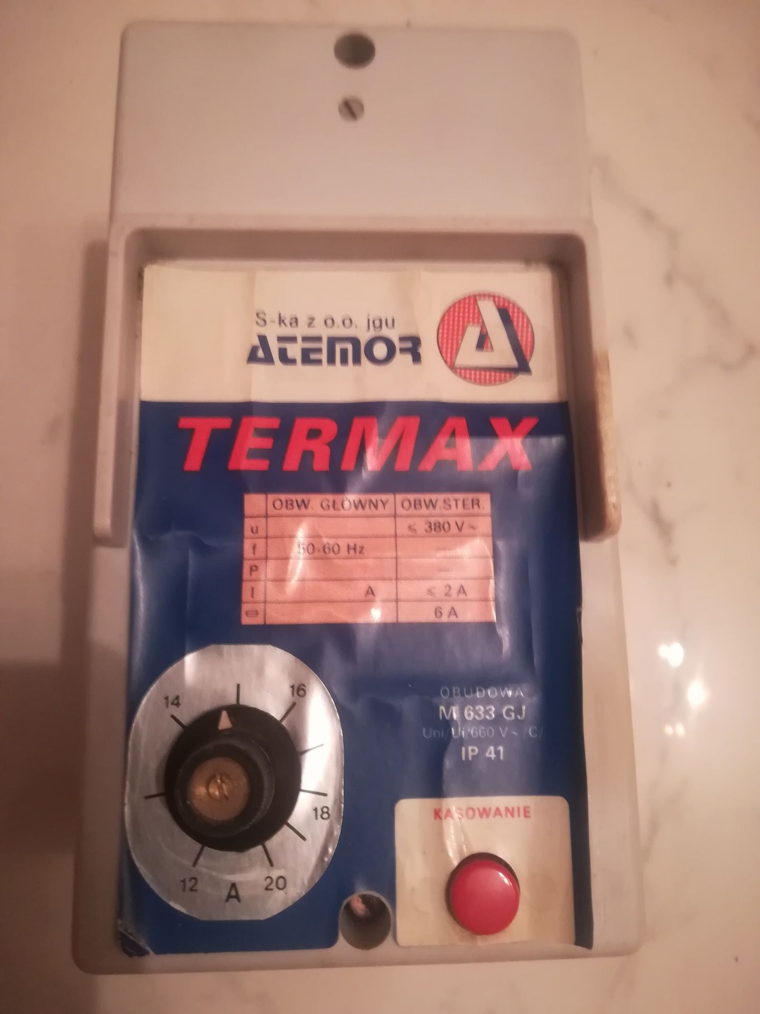 Stycznik Termax 20 amper