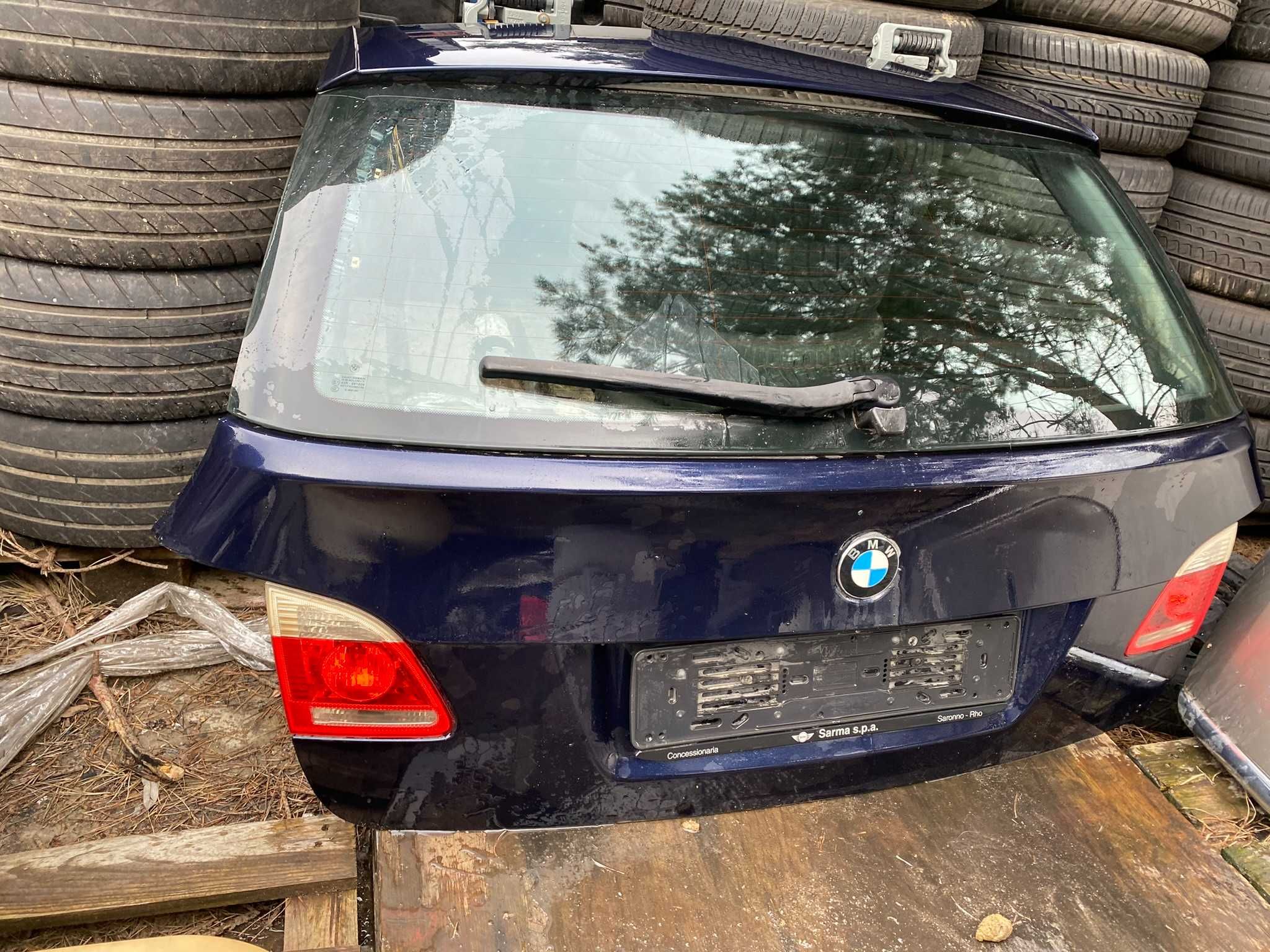 BMW E61 317/5 Orientblau Metallic Kompletna klapa bagażnika