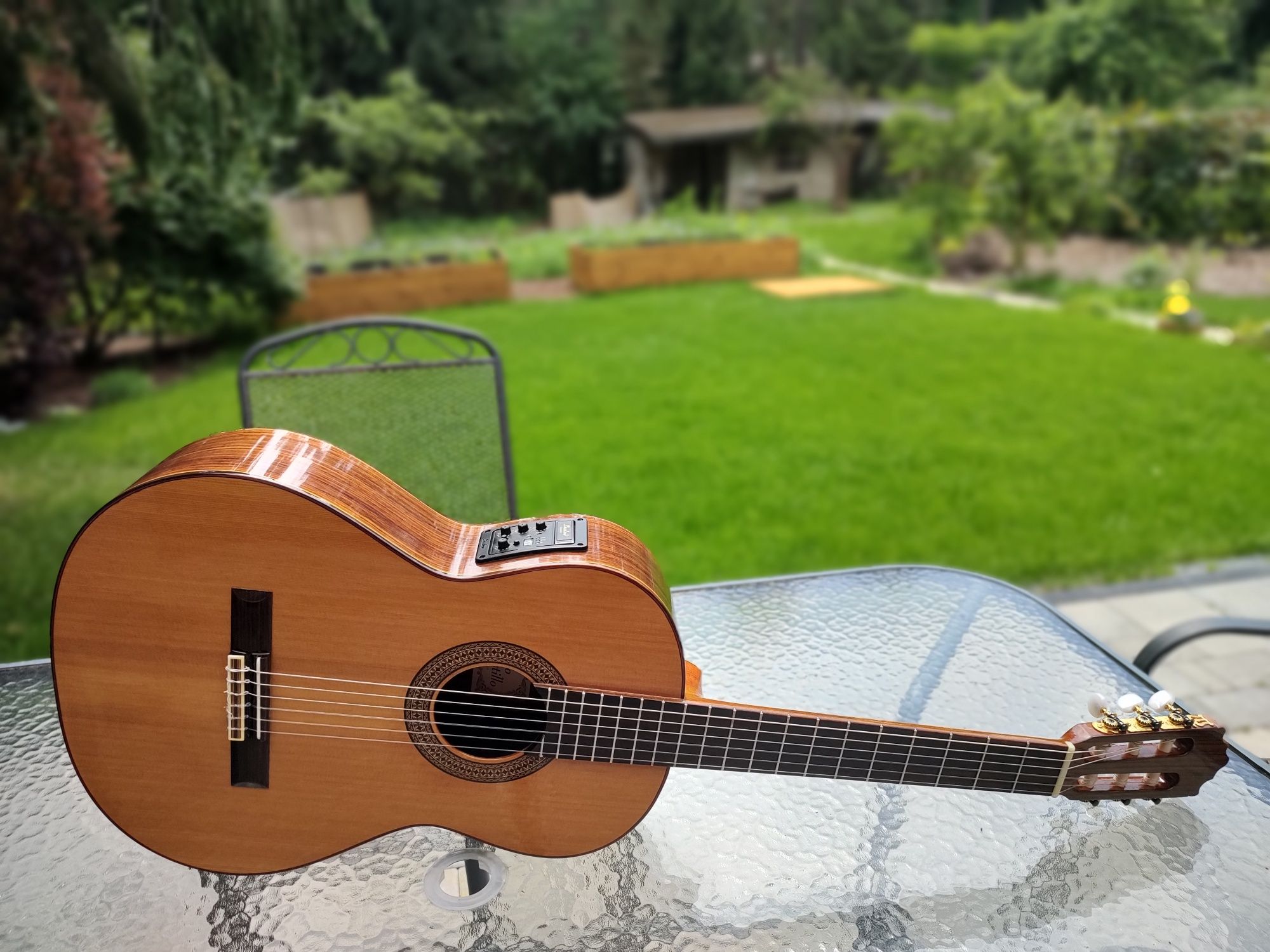 Paco Castillo Mod. 203 gitara elektroklasyczna Spain CASE genialna  //