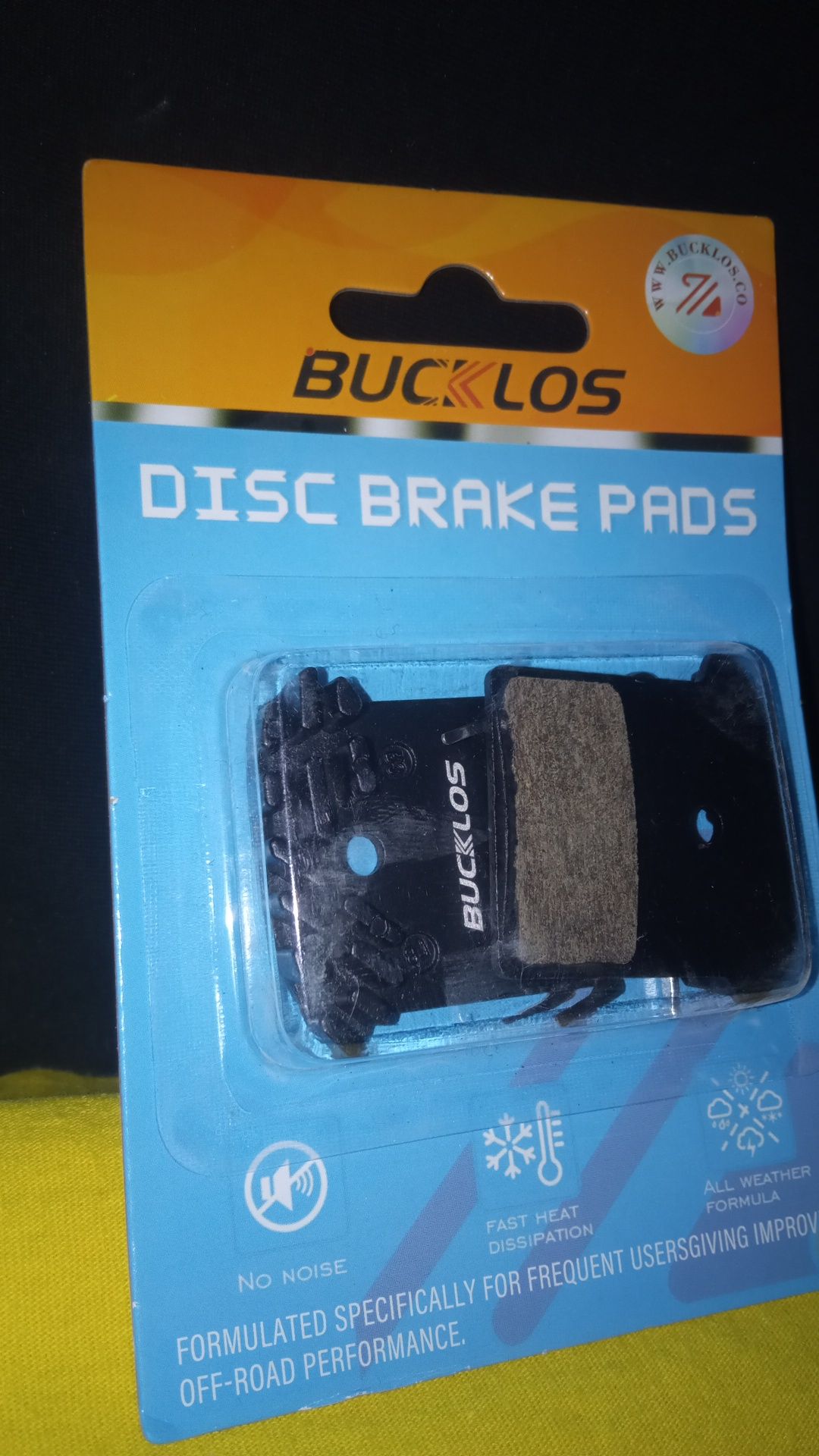 Brakepads ,klocki hamulcowe Shimano z radiatorami