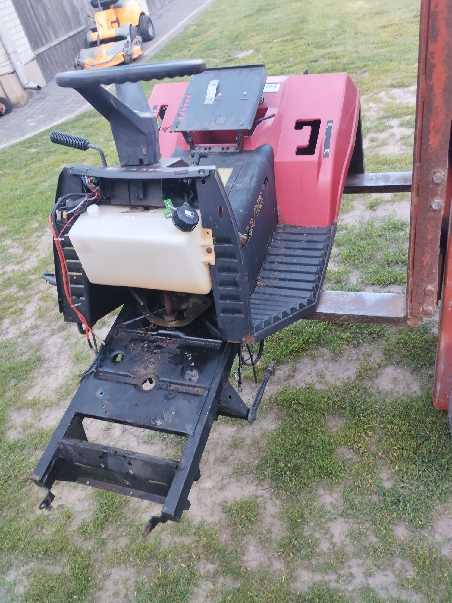 Przekładka na manual z hydro 705-002 Castel garden Honda traktorek