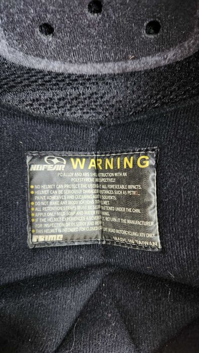 Capacete de mota O'neill, tam.XL