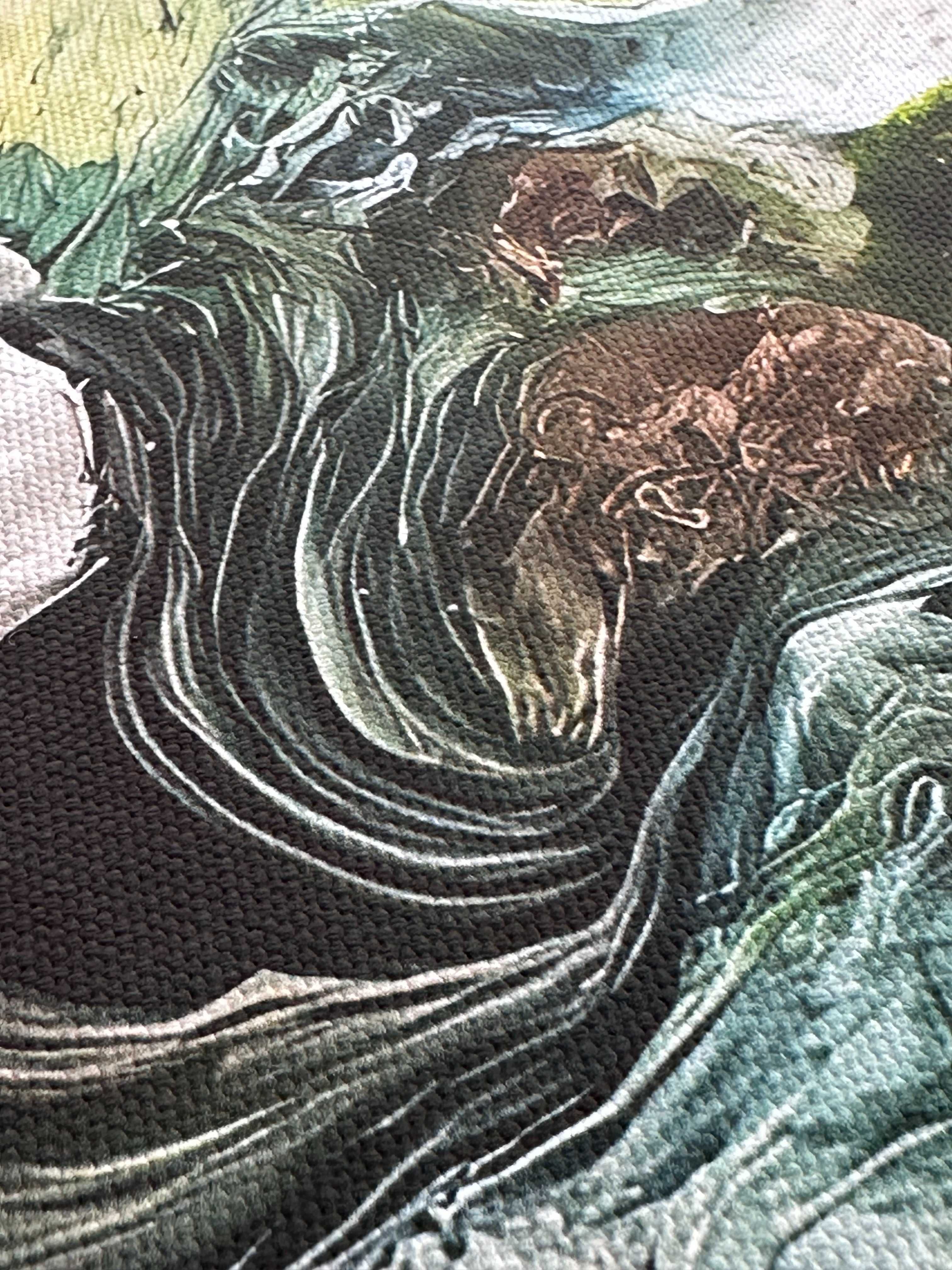 Obraz na płótnie 60x40 cm - Abstrakcja organiczna - Nowoczesny (K_01)