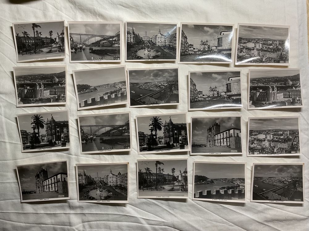 Vinte fotografias antigas da cidade do Porto