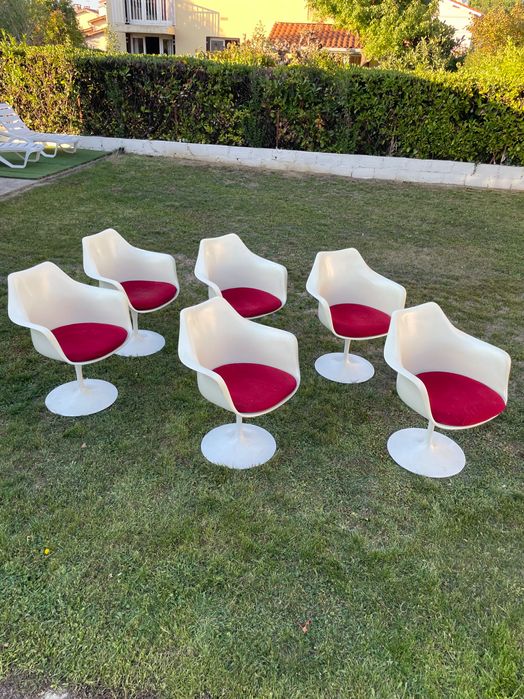 cadeiras Eero Saarinen Knoll raro