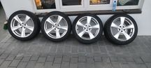 Koła felgi 5x100 VW audi itp opony bdb