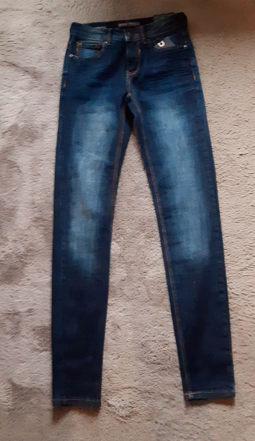 Jeansy skinny BERSHKA roz.34