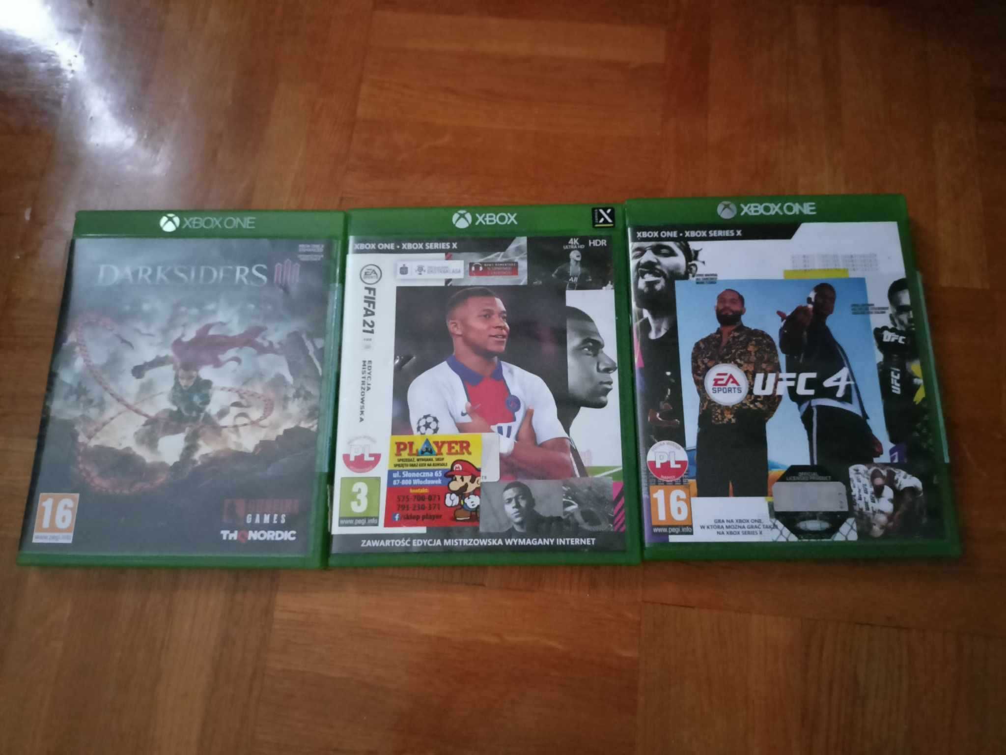 Konsola Xbox One X + pad + 3 gry