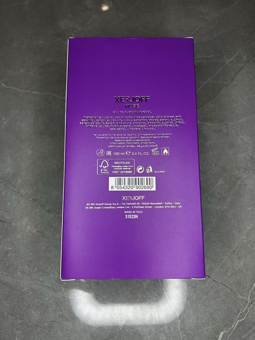 Xerjoff muse eau 100ml z chustka