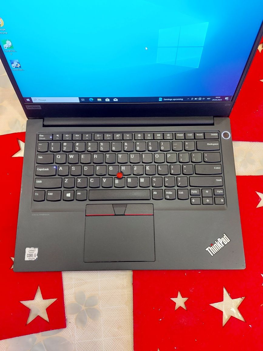 Ноутбук Lenovo ThinkPad E14, i5-10210U,,RAM 8GB,SSD 240GB, FHD IPS