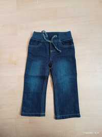 Spodnie jeansowe Lupilu - ciemny jeans