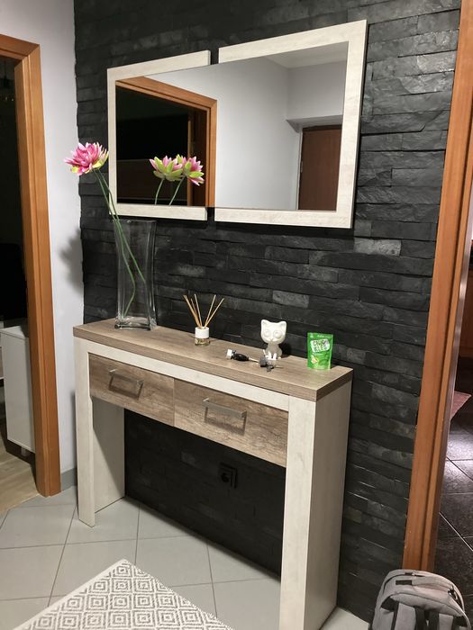 Aparador entrada com espelho