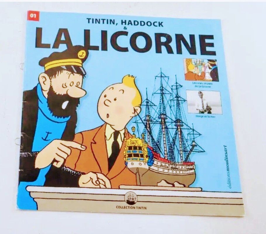 Revista NR.01 Tintim, Haddock & la licorne