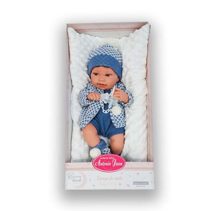Lalka Pipo chłopiec z poduszką Antonio Juan 50035