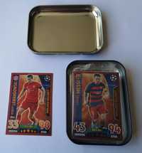 Topps Match Attax 2015/16 mini puszka +LIMITKI Messi, Lewandowski