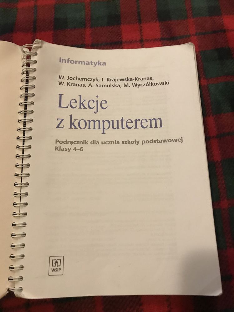 Lekcje z komputerem 4-6. Informatyka. Podręcznik