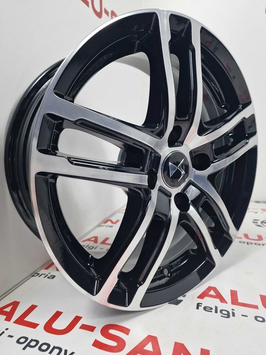 NOWE alufelgi DS 16" 4x108 DS3 DS4 DS5 - Czarny