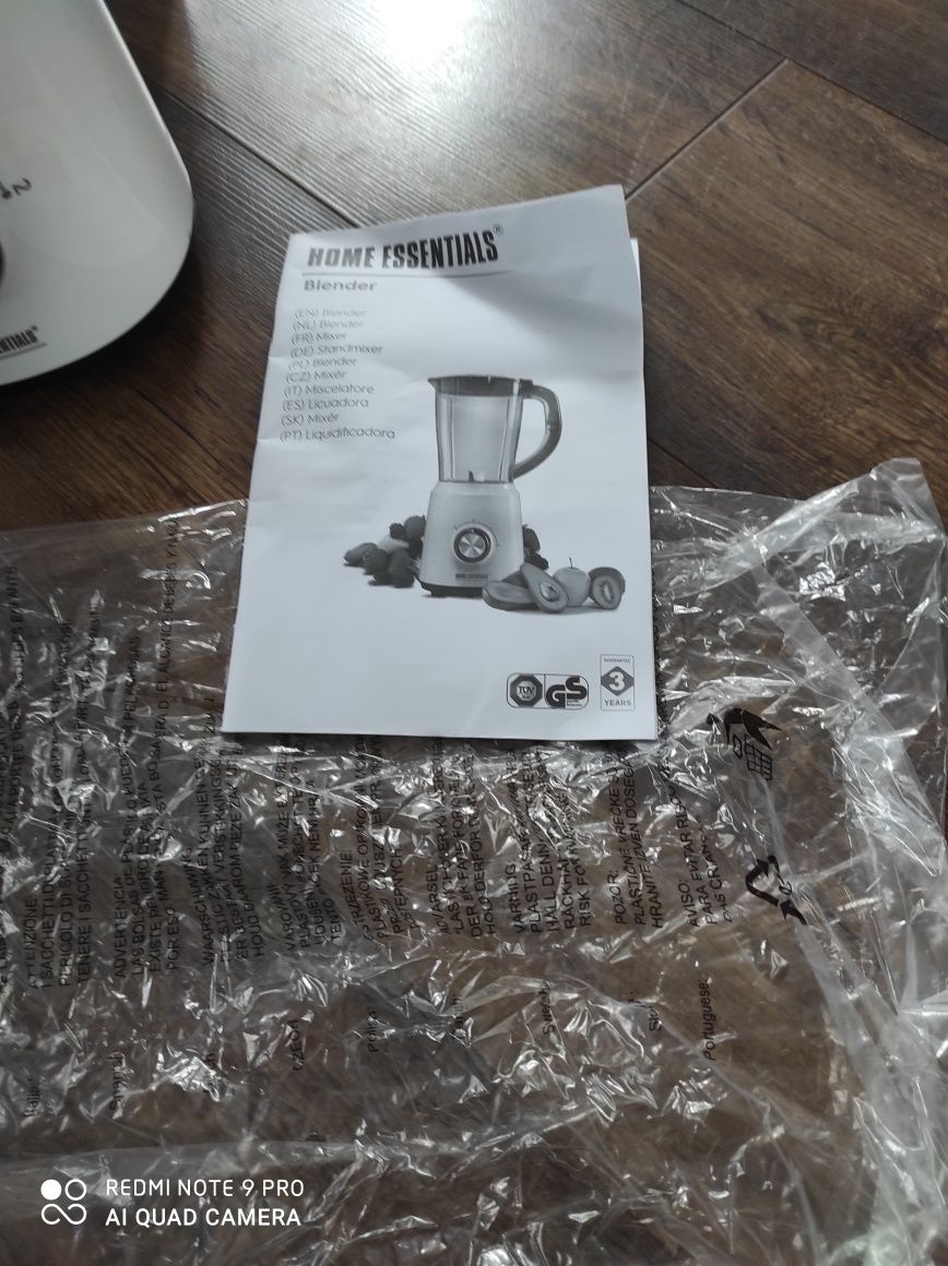 Blender kielichowy j.nowy