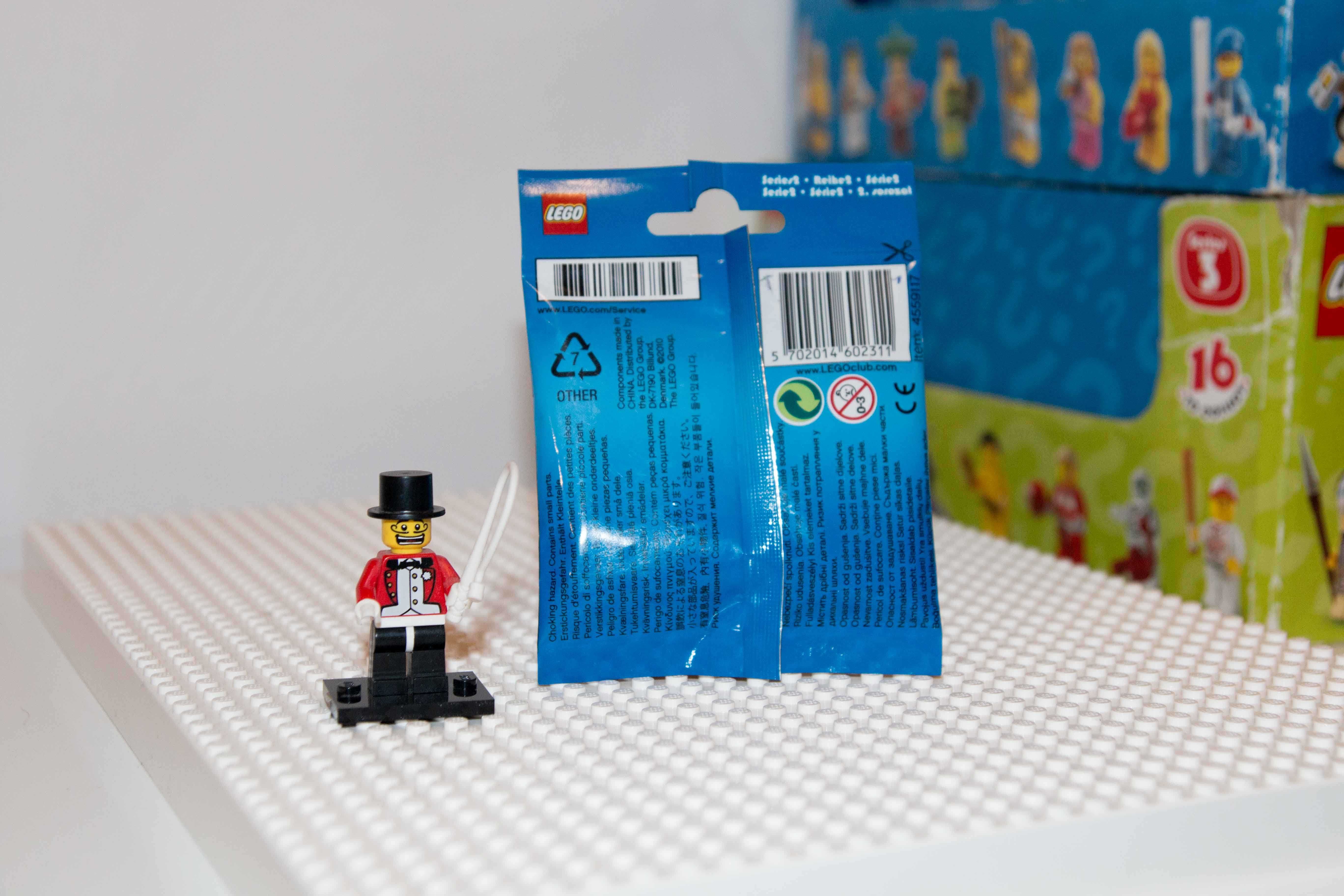 Treser/ Ringmaster nowa MISB  Minifigurki LEGO Seria 2 8684 (2010r]