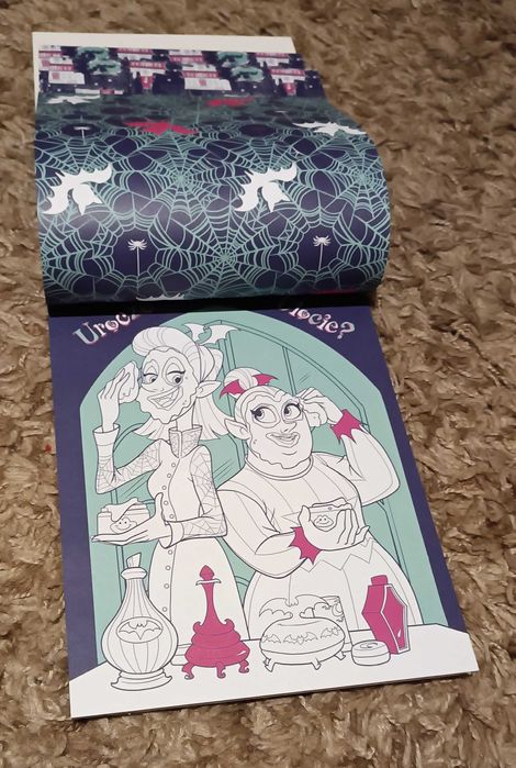 Vampirina całkiem inna kolorowanka na Halloween