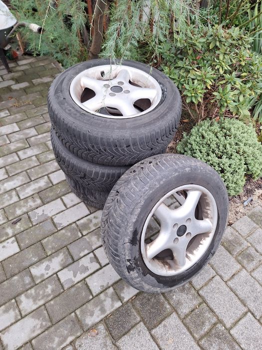 Felgi Aluminiowe Exip 15"  + Opony zimowe