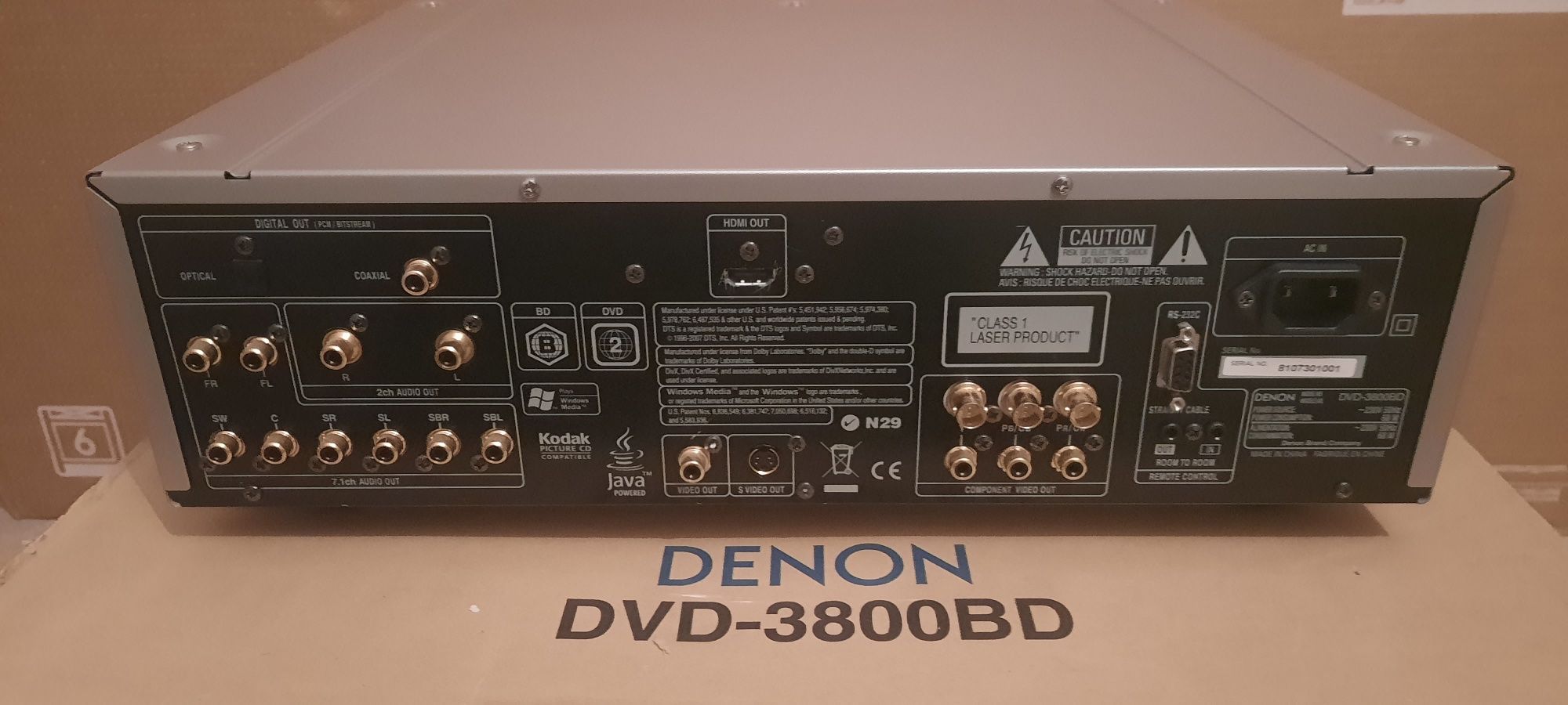 denon dvd 3800 bd