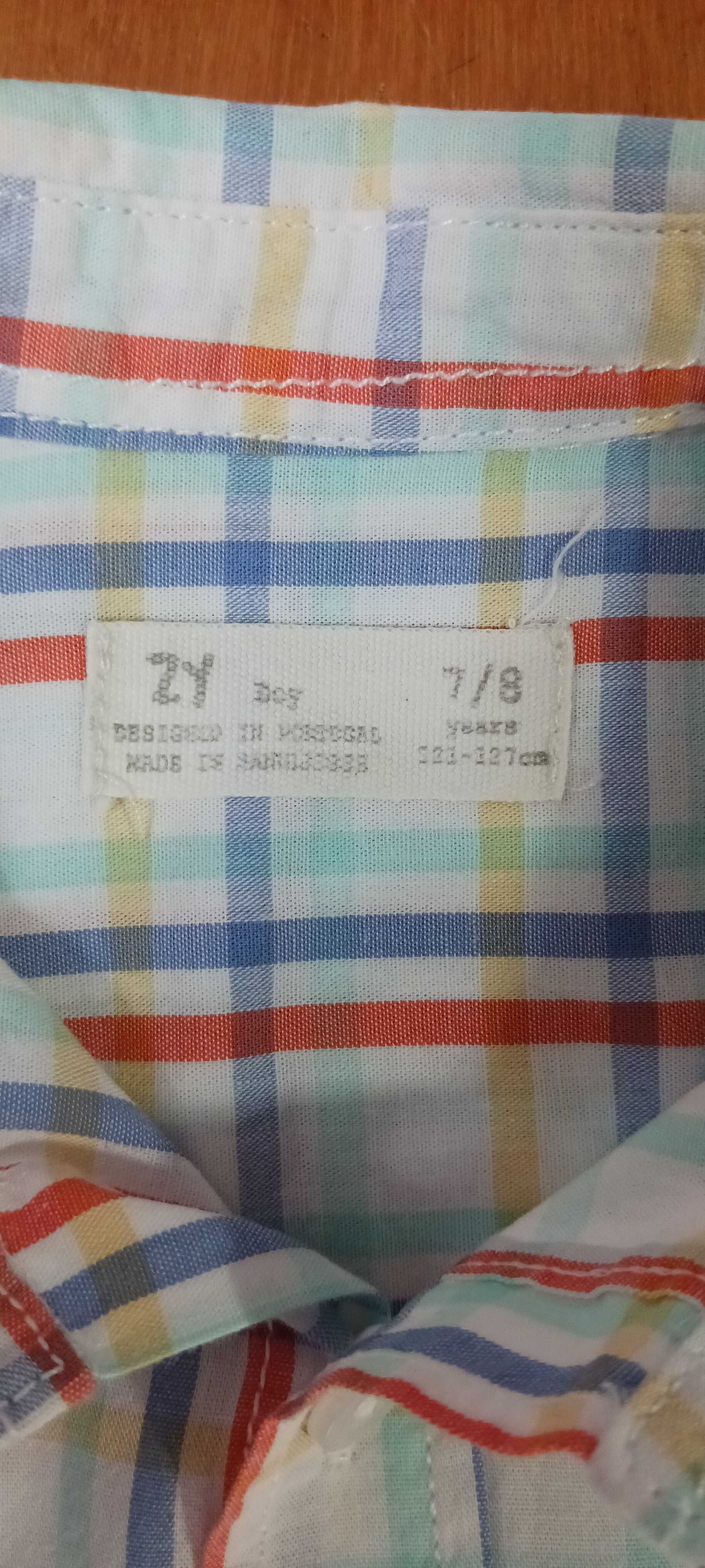 Conjunto de 2 camisas para criança - 7/8 anos