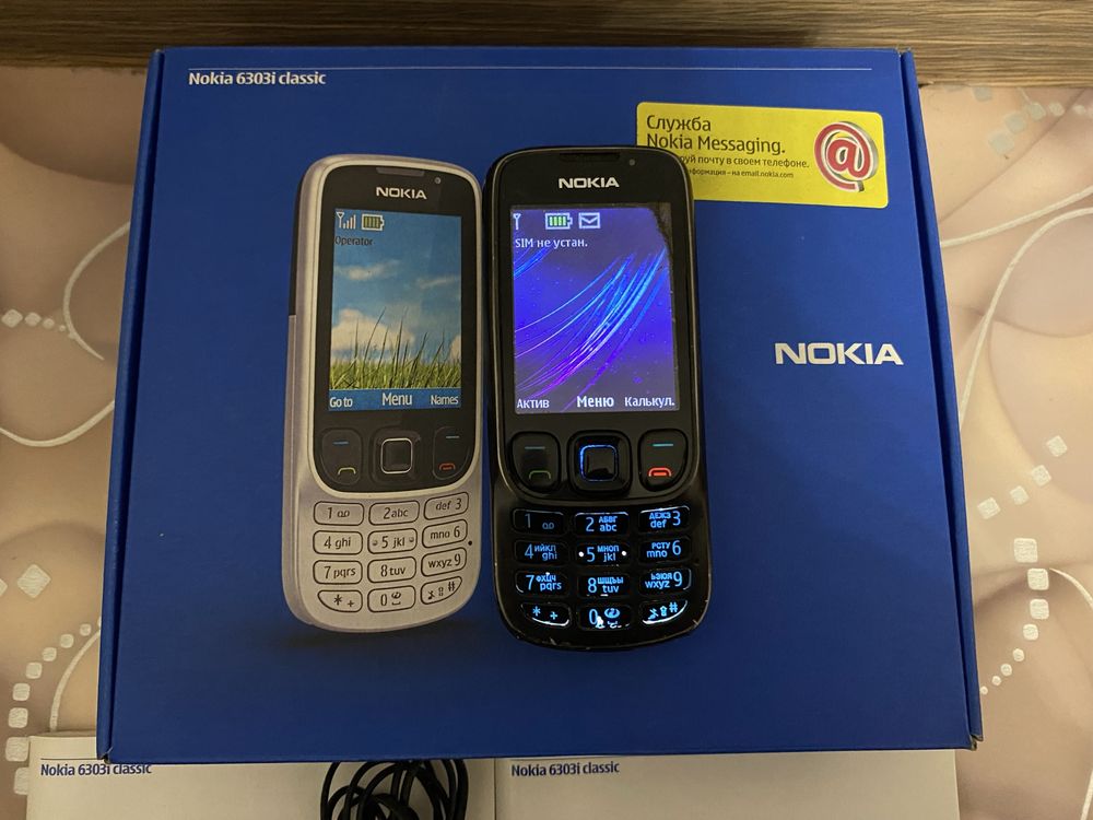Телефон Nokia 6303i Classic Black Оригинал vintage phone раритет