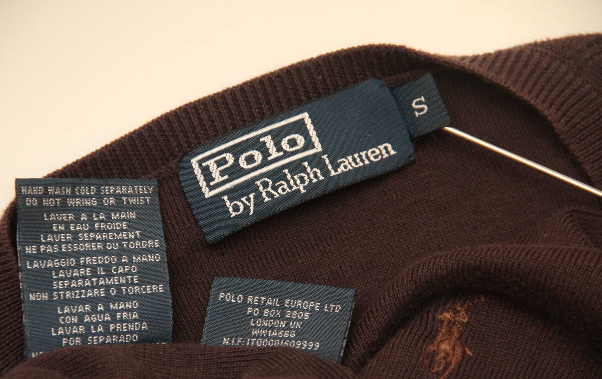 Polo Ralph Lauren M (S бирка) хлопковый джемпер