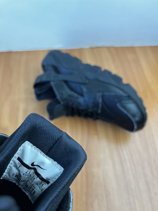 Кроссовки Nike Air Huarache размер 36 оригинал спортивные чёрные run