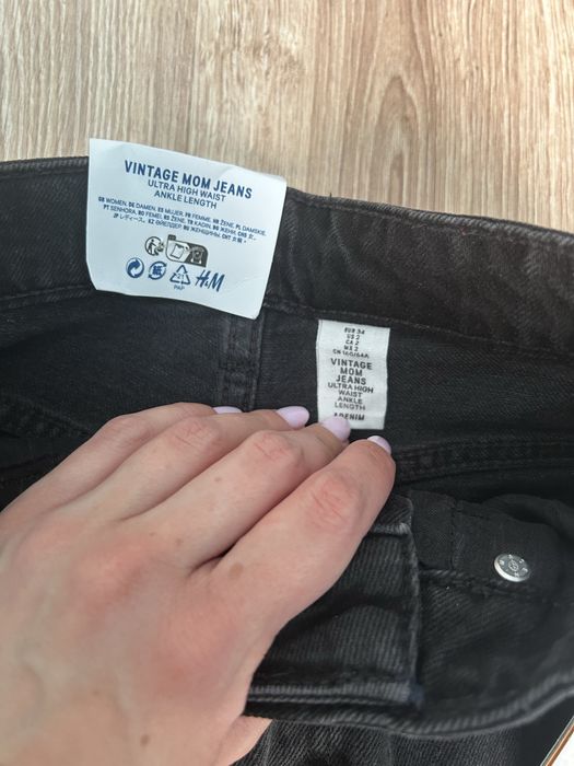 Jeansy vitage mom high waist wysoki stan nowe