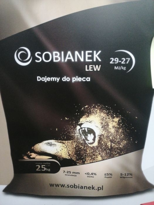 Eko-Groszek Sobianek Lew 29-27 Mj/kg