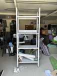 Estante rack armario garagem armazem metalico