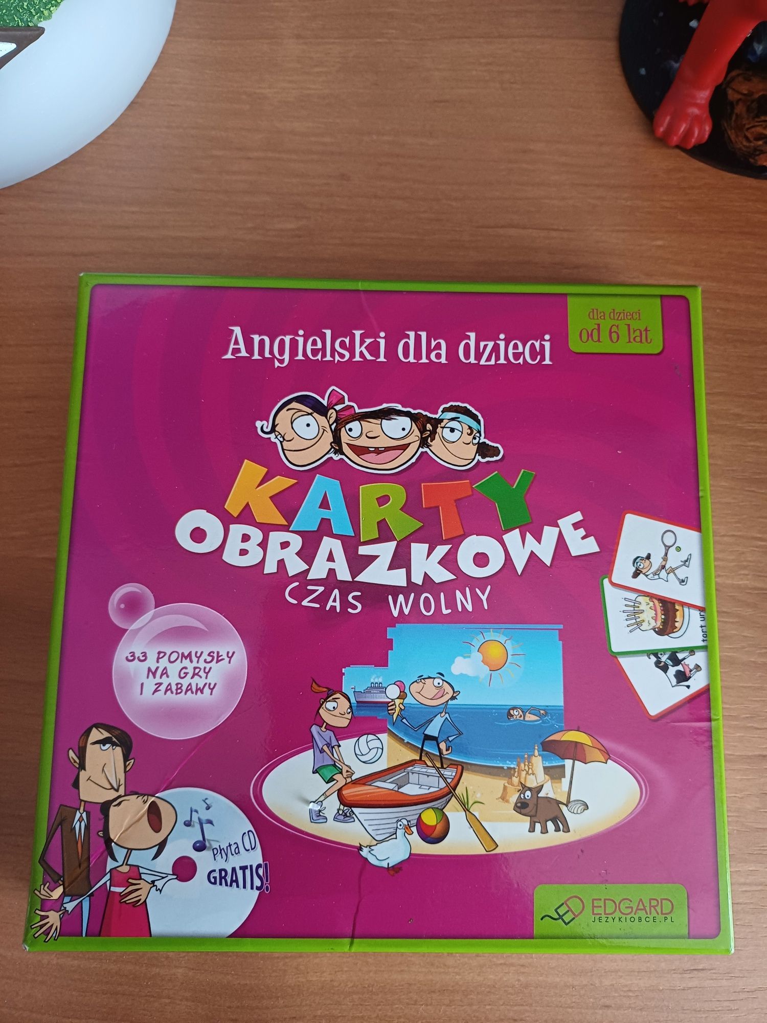 Karty obrazkowe do nauki języka angielskiego