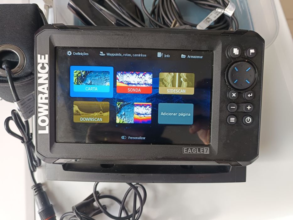 Sonda/GPS lowrance eagle 7