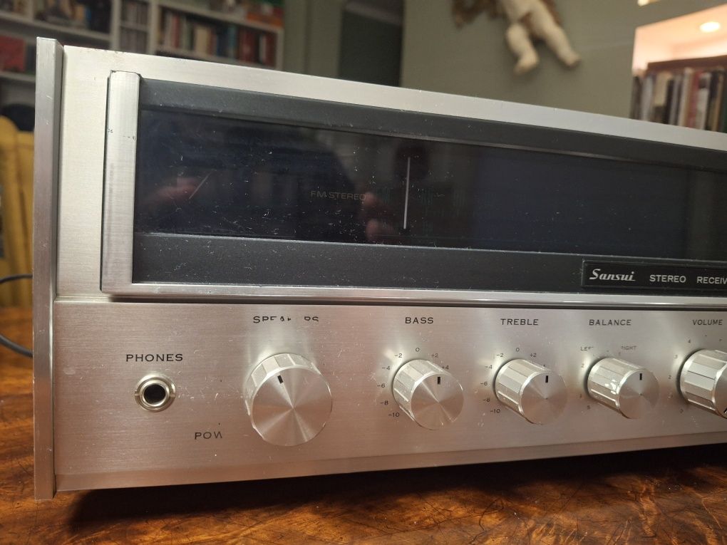 Amplituner Sansui 551 vintage wzmacniacz