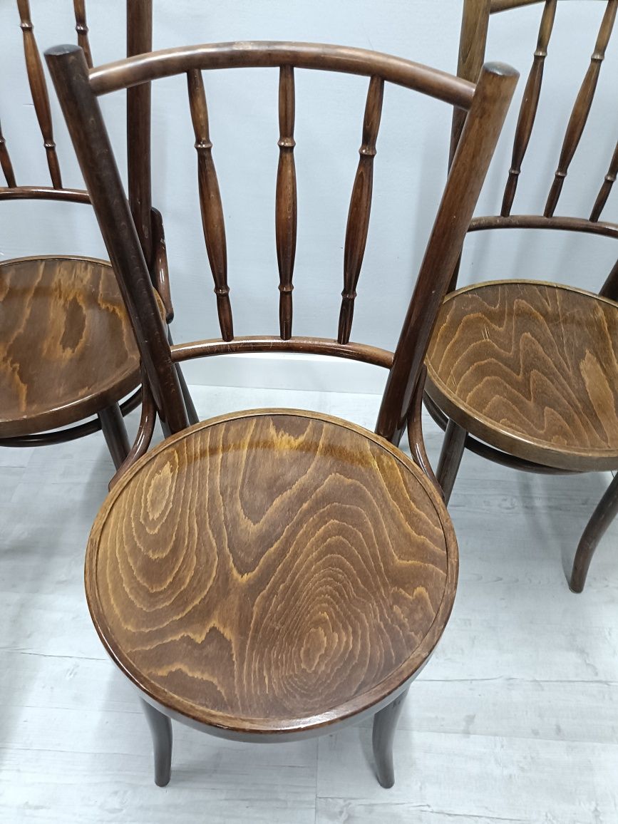 Krzesła gięte Thonet Fameg Radomsko  6szt