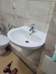 Umywalka 55x45 wys. 50 + bateria + syfon