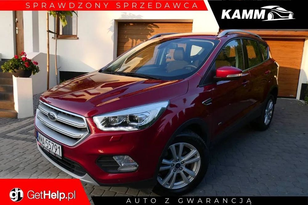 Ford Kuga 80tyś km*Benzyna*4x4*Automat*LED*Grzana Kierownica*Gwarancja*Zamiana