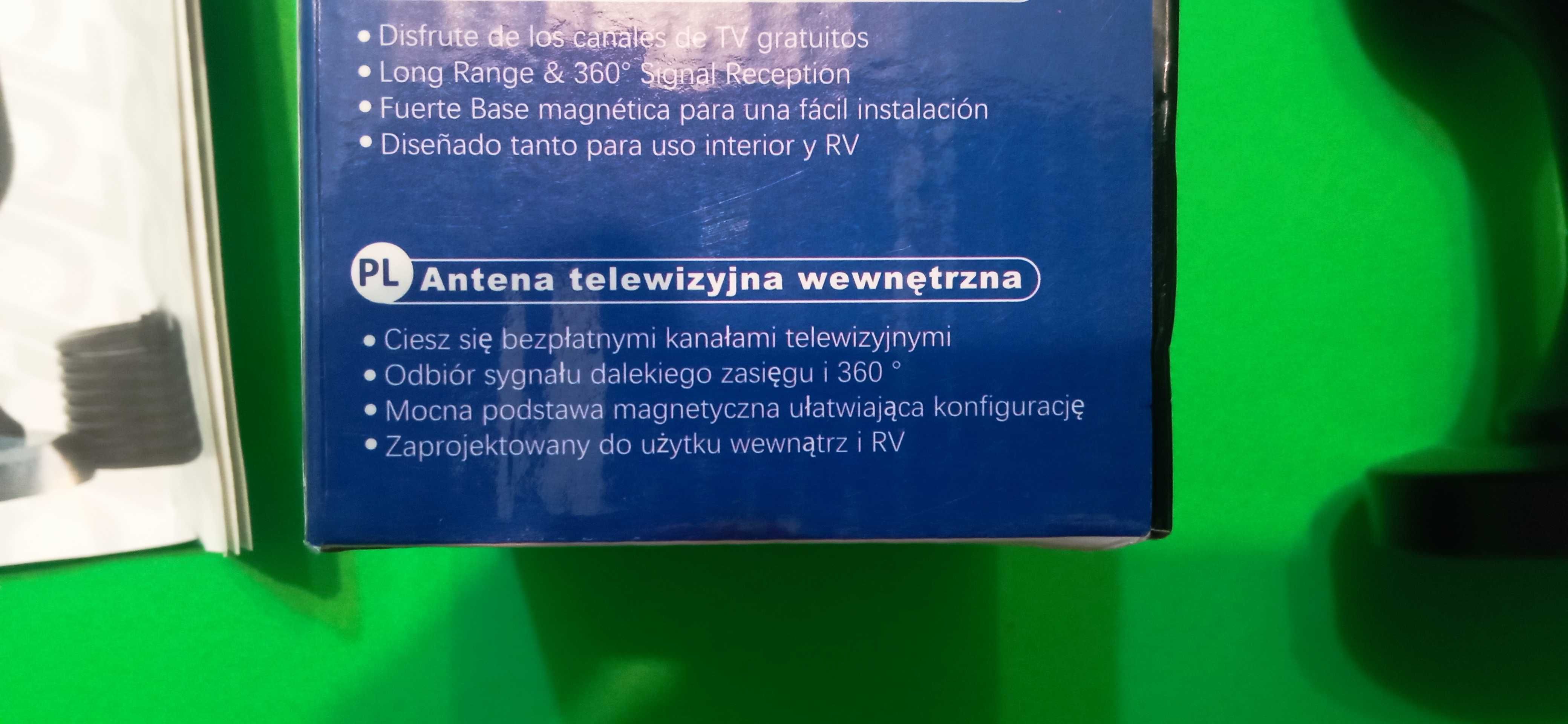 Antena Telewizyjna Wewnętrzna HDTV TVHD DVB-T2