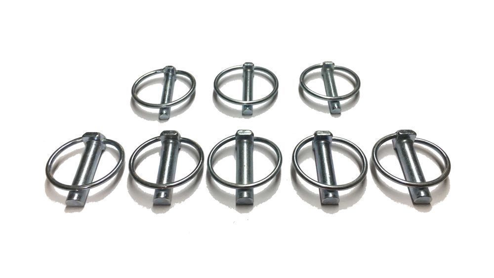 Zestaw zawleczek zatyczek spinek rolniczych