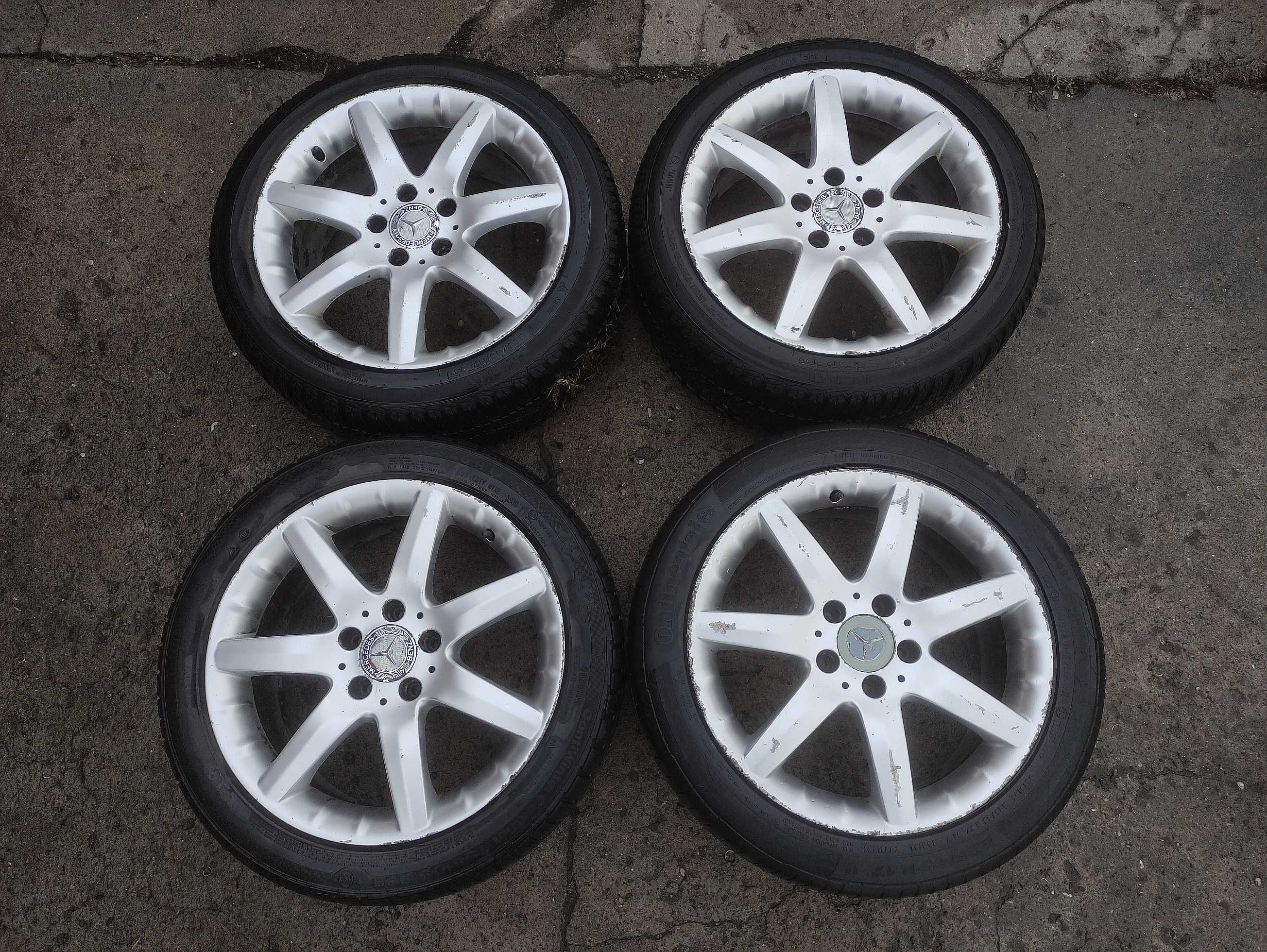 Alufelgi Mercedes 5x112 opony zimowe 225/45/17 C E Klasa CL CLK 4szt.