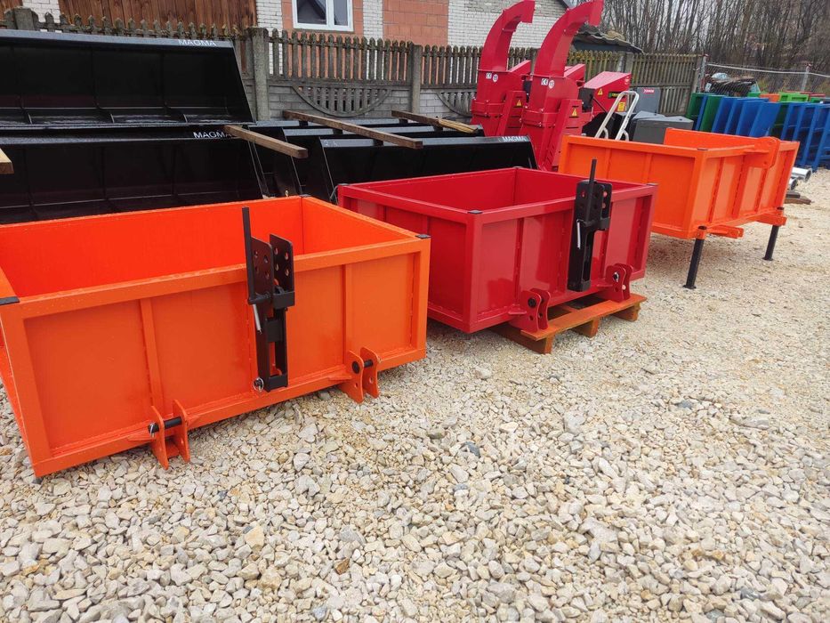 Transportowa skrzynia na tylni tuz traktora nowa producent TRANSPORT