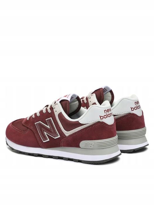 New Balance 42,5 Buty Męskie Ml574Evm Bordowe Sneakersy Skórzane T783