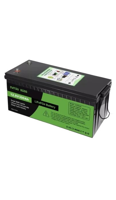 LiFePO4 акумулятор 12.8V 300Ah літій-залізо-фосфатний