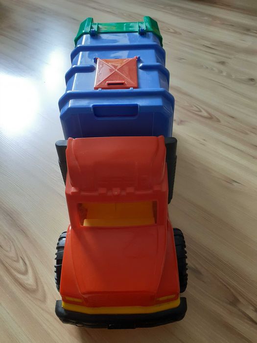 Zabawka auto śmieciarka