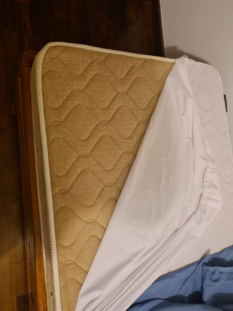 Cama solteiro com gavetas (inclui estrado e co