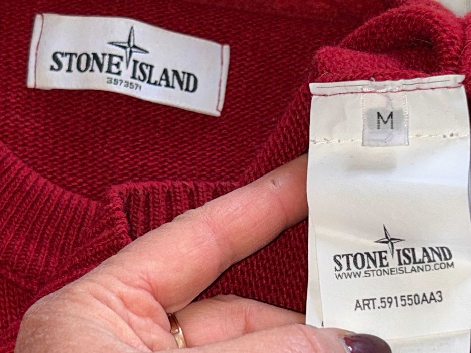 Светр кофта Stone Island M-S Оригінал шерсть світшот Стан відмінний!